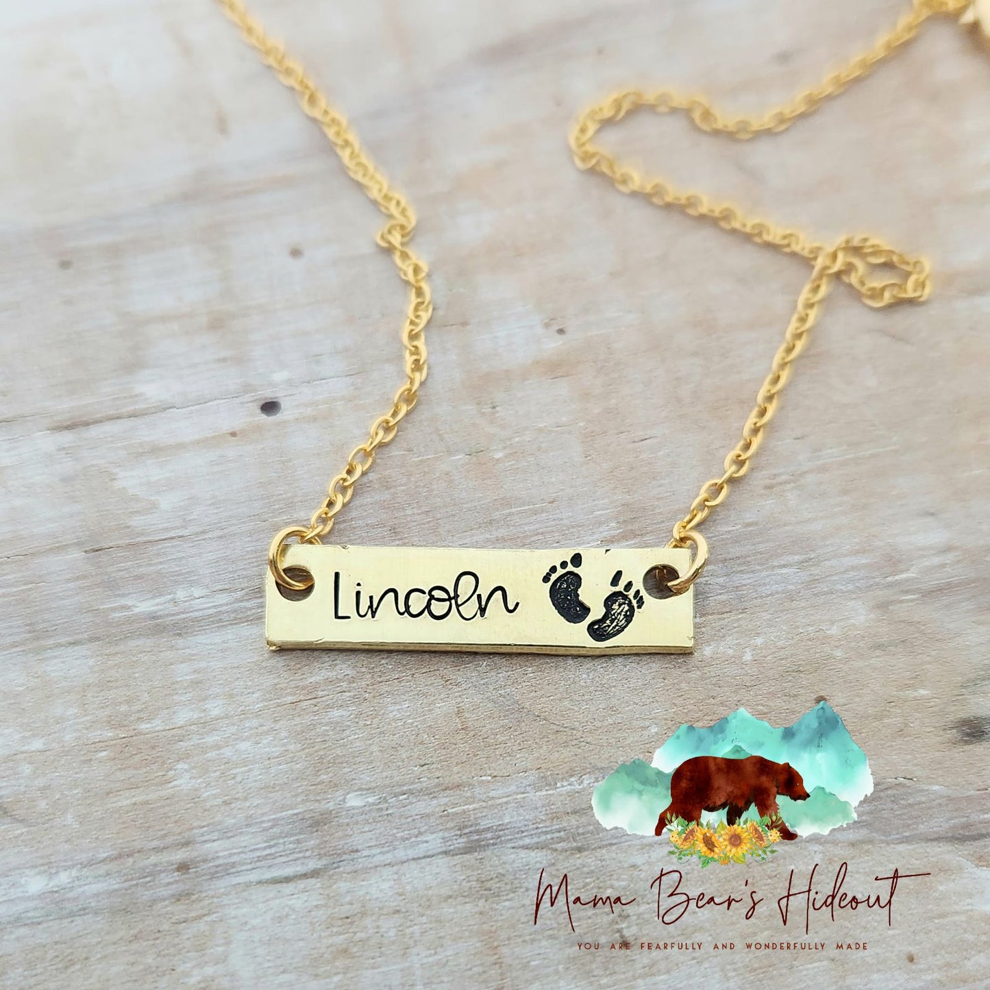 Baby Name Necklace