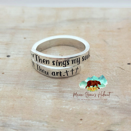 How Great Thou Art Ring