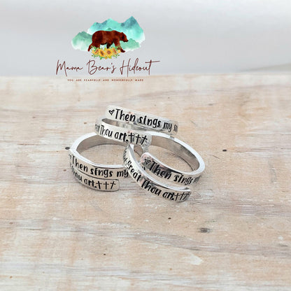 How Great Thou Art Ring