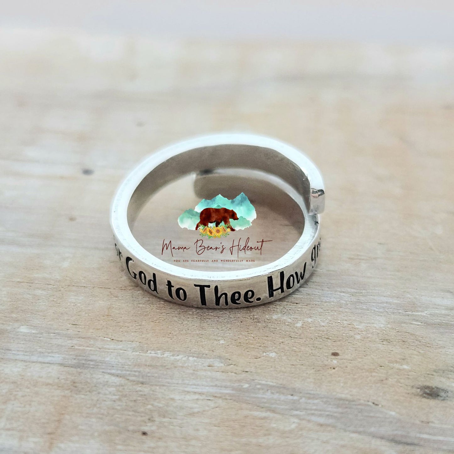 How Great Thou Art Ring