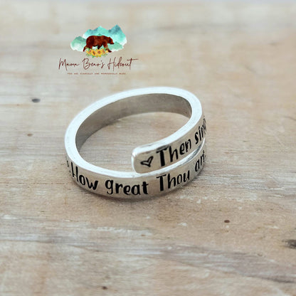 How Great Thou Art Ring