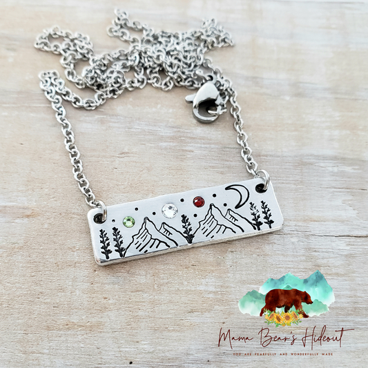 Mountains & Stars Necklace